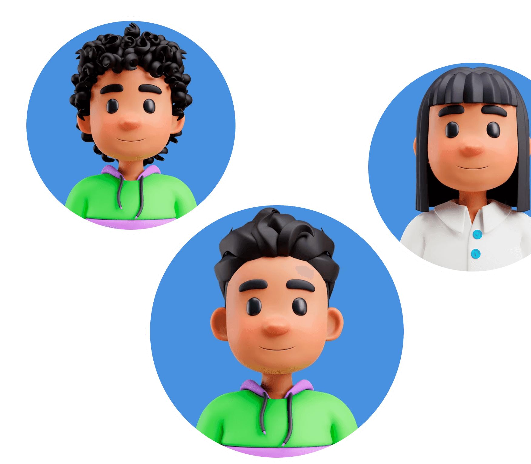 animated 3d face