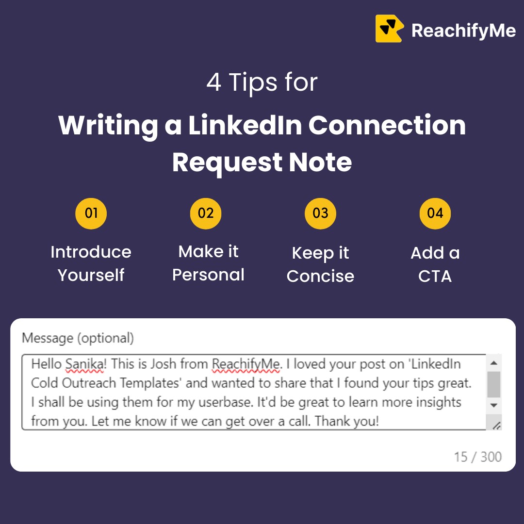 4 tips for writing a linkedin connection request note